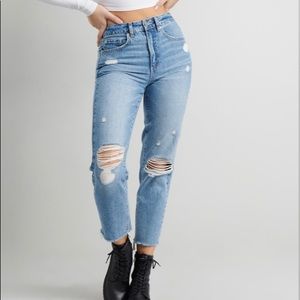 Mom Jeans - Pearl Jam Blue